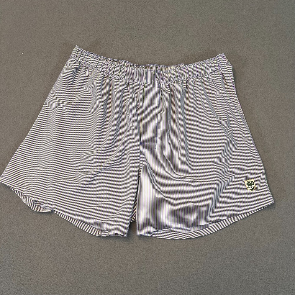 Donald Ross Shorts Mens LG Pinstripe Golf Gym Shorts Multicolor Elastic Waist 4"